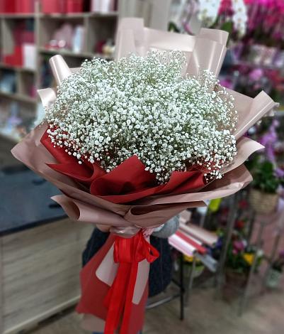 Букет цветов из: Гипсофила в Журавлёвке