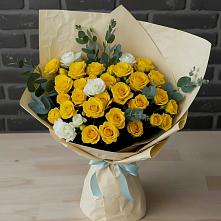 Букет цветов из:  Розы в Журавлёвке