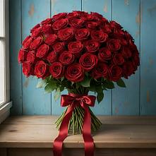 Букет Красные розы Блэк Меджик в Журавлёвке