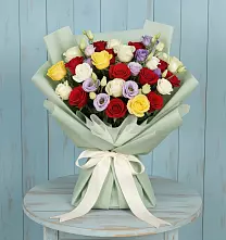 Букет цветов из:  Розы в Журавлёвке