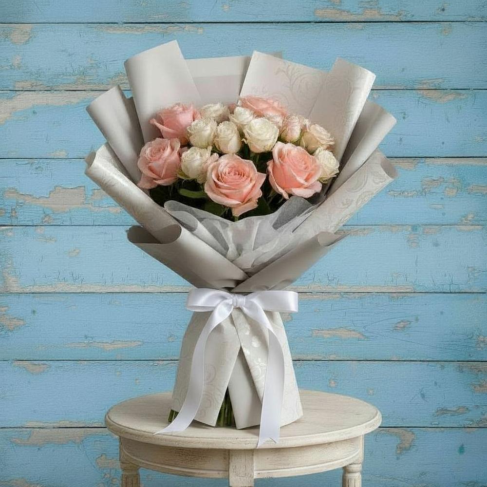 Букет цветов из: Розы в Журавлёвке