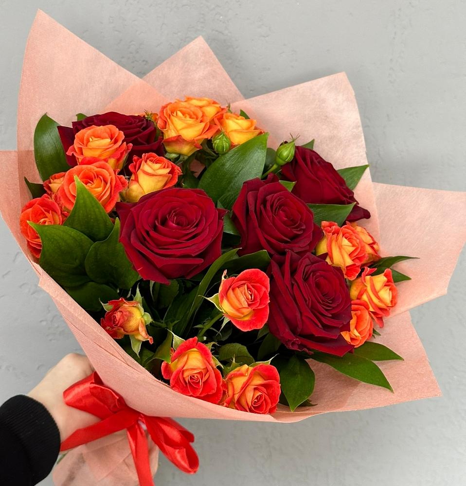 Букет Любовь и восторг в Журавлёвке