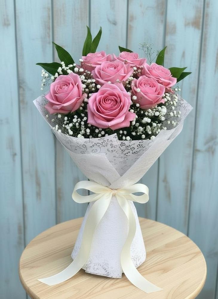 Букет цветов из: Розы в Журавлёвке