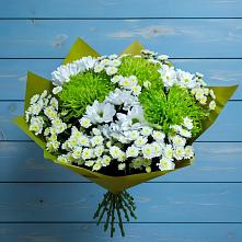 Букет цветов из:  Хризантемы в Журавлёвке