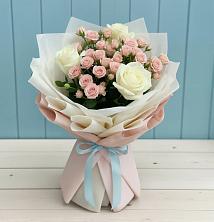 Букет цветов из:  Розы в Журавлёвке