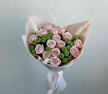 Букет цветов из:  Розы и Хризантемы в Журавлёвке