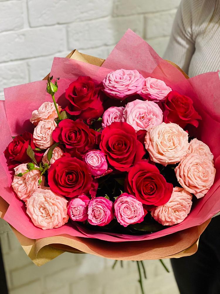 Букет цветов из: Розы в Журавлёвке