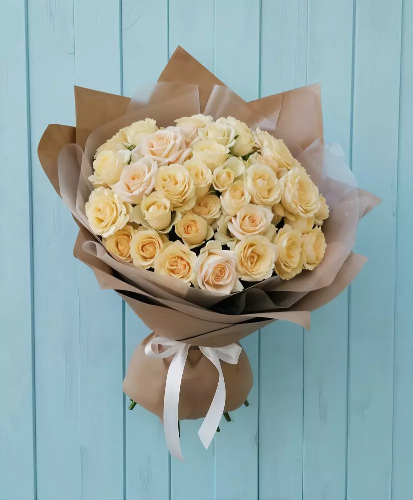 Букет Кремовое облако в Журавлёвке