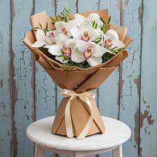 Букет цветов из:  Орхидеи и Розы в Журавлёвке
